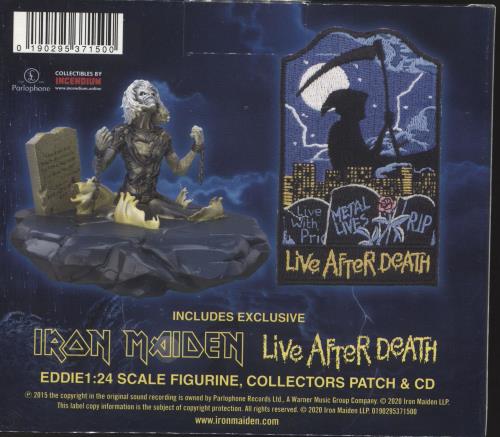 Iron Maiden Live After Death - Deluxe Figurine Box UK CD